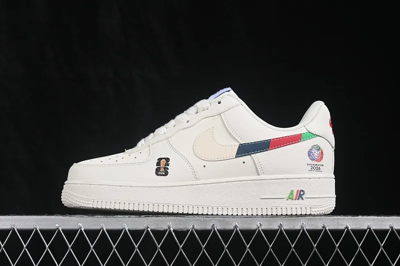 All categories Nk Air Force 1 Air Force series Nk Air Force 1 Low Air Force low top Nike Air Force 1'07 Low World Cup theme Air Force 1 low top casual sneakers DW8806-014